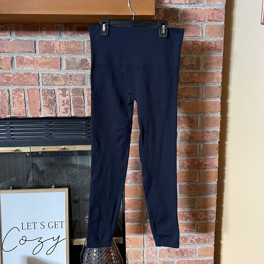 Spanx Navy 7/8 Leggings